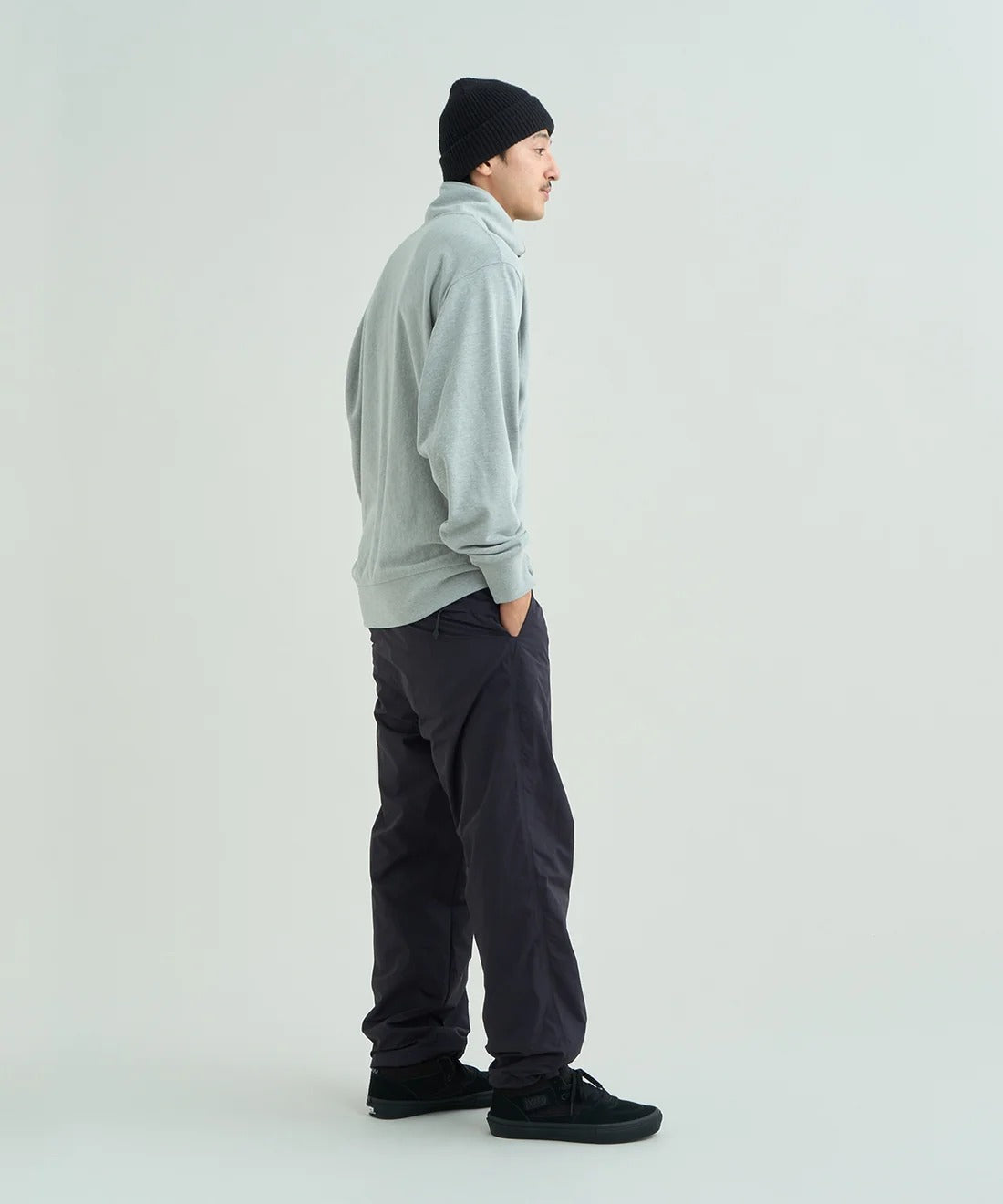 NANGA / DRY MIX TERRY HALF ZIP SWEAT 速乾毛圈半拉鍊立領衛衣