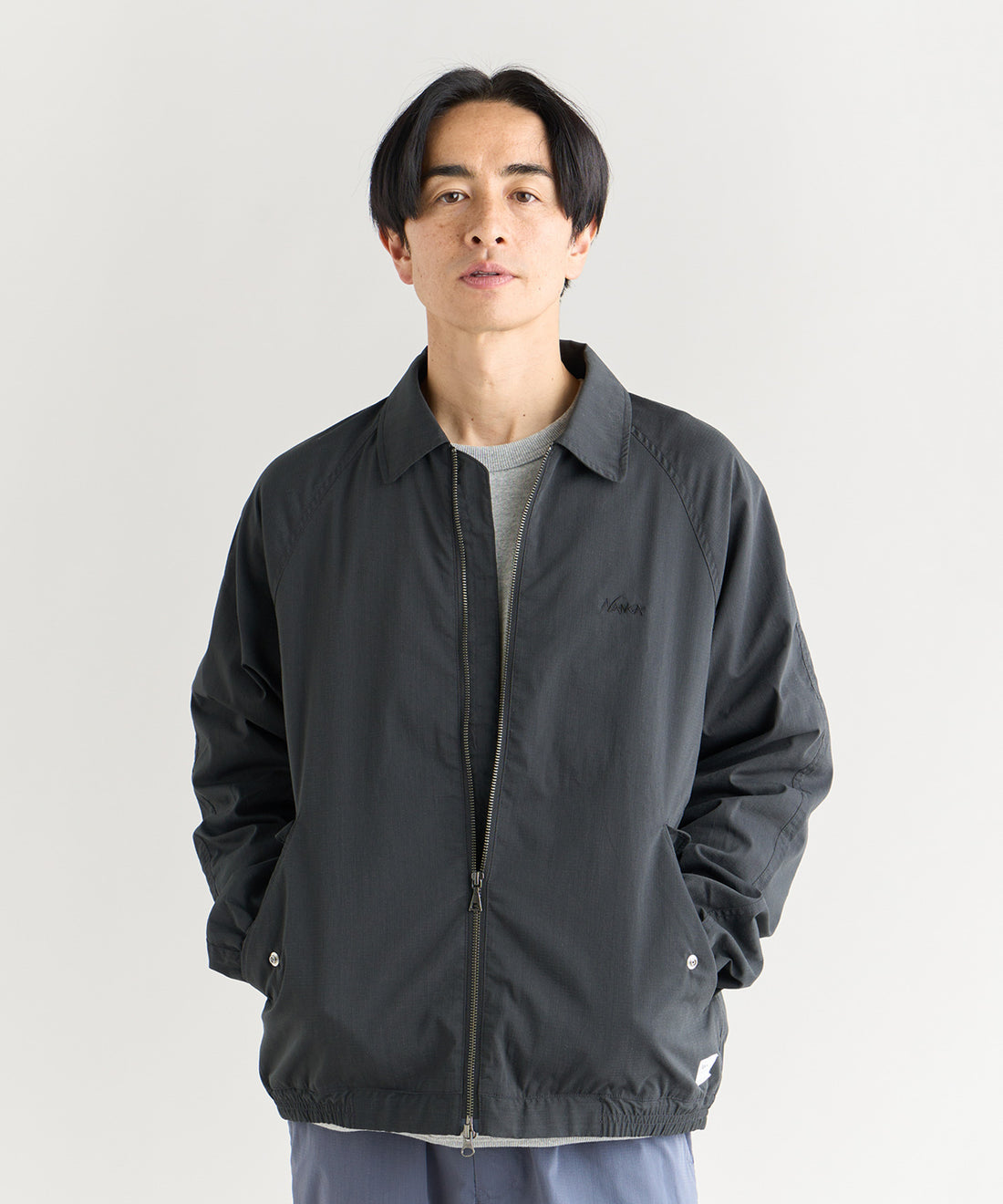NANGA HINOC RIPSTOP ZIP BLOUSON / 難燃 拉鍊外套