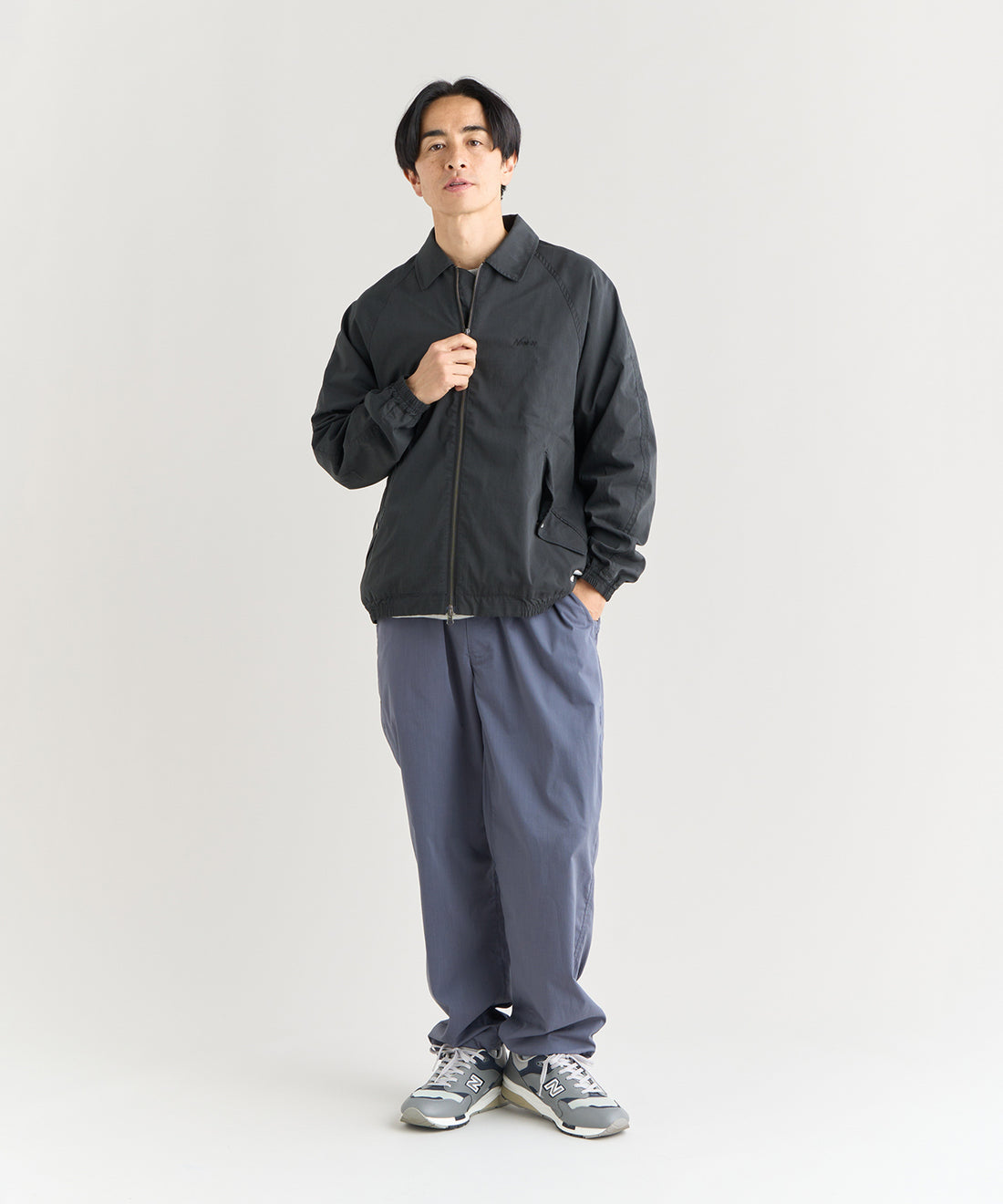 NANGA HINOC RIPSTOP ZIP BLOUSON / 難燃 拉鍊外套