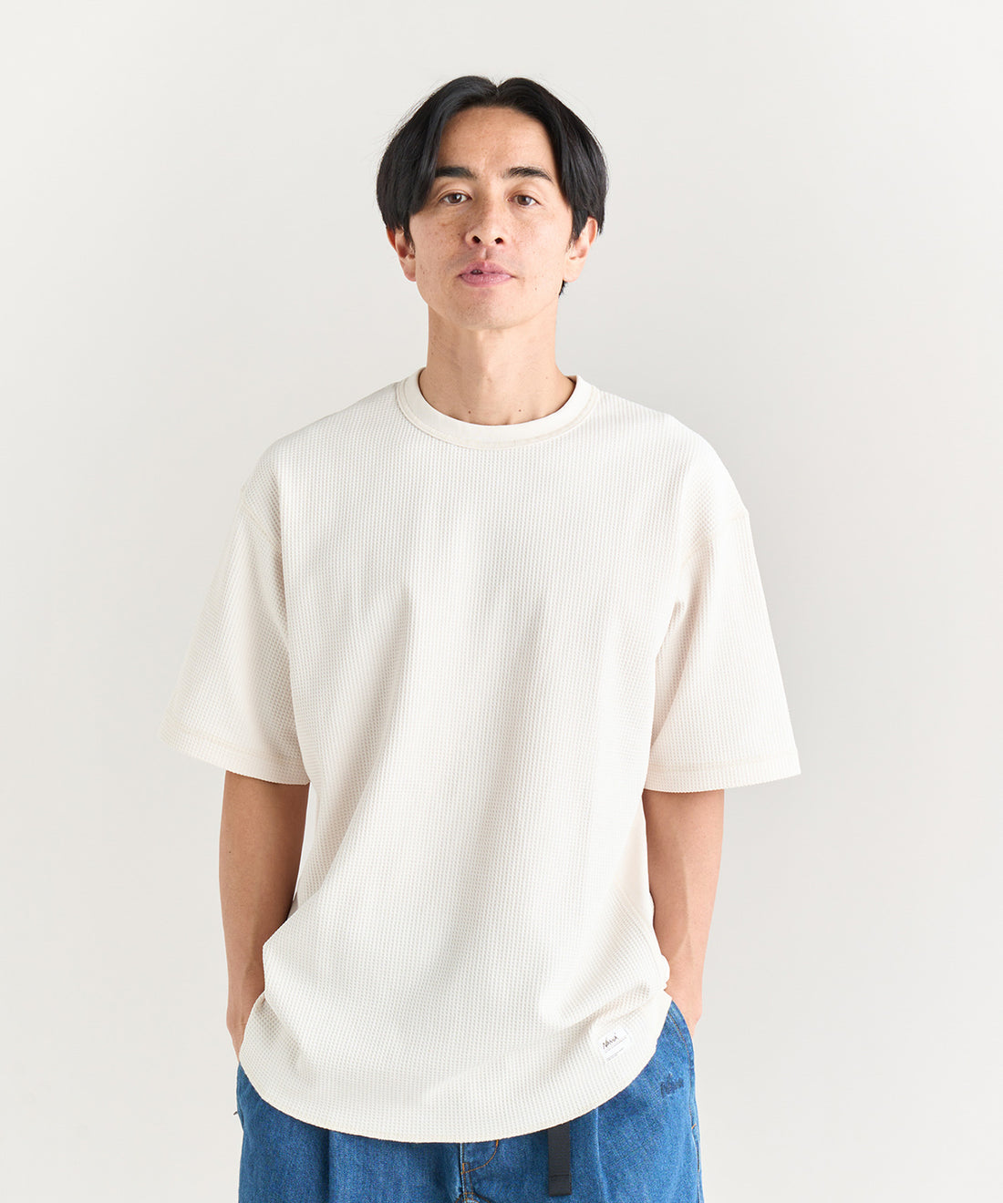 NANGA AIRFLEXR WAFFLE S/S TEE / 機能華夫格短袖T恤