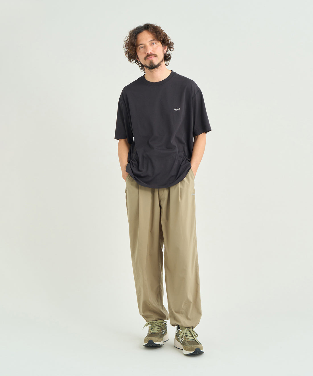 NANGA / DRY MIX PIVOT SLEEVE TEE / 機能快乾短袖T恤