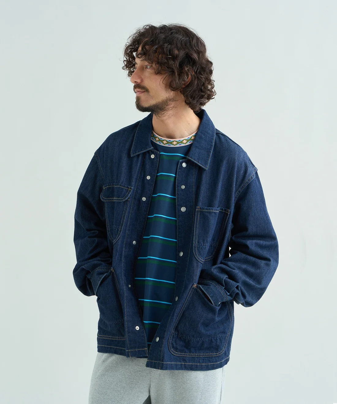 NANGA / CORDURA DENIM COVERALL 丹寧工裝外套