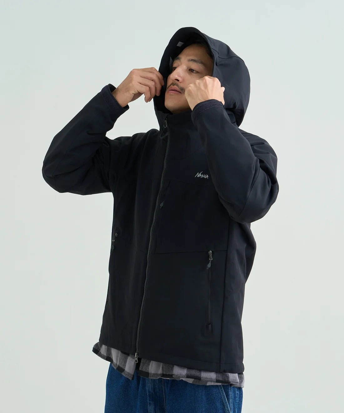 NANGA / WINDREX SHELL JACKET 軟殼機能連帽外套
