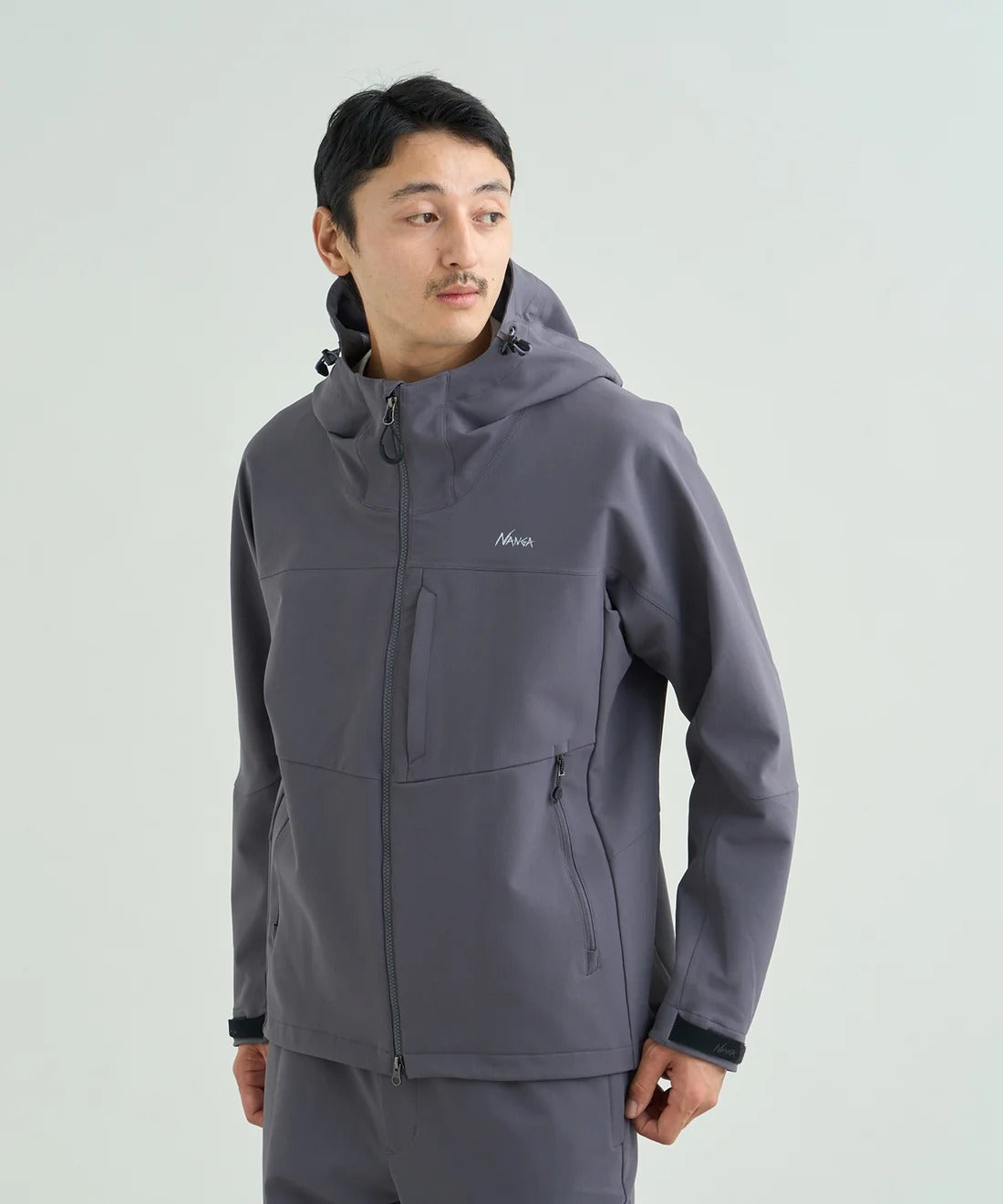 NANGA / WINDREX SHELL JACKET 軟殼機能連帽外套