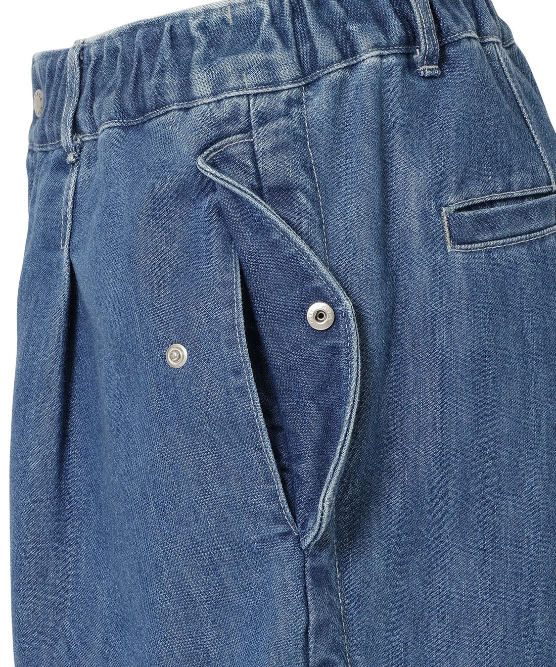 NANGA / CORDURA DENIM RELAX EASY PANTS 丹寧寬鬆鬆緊長褲