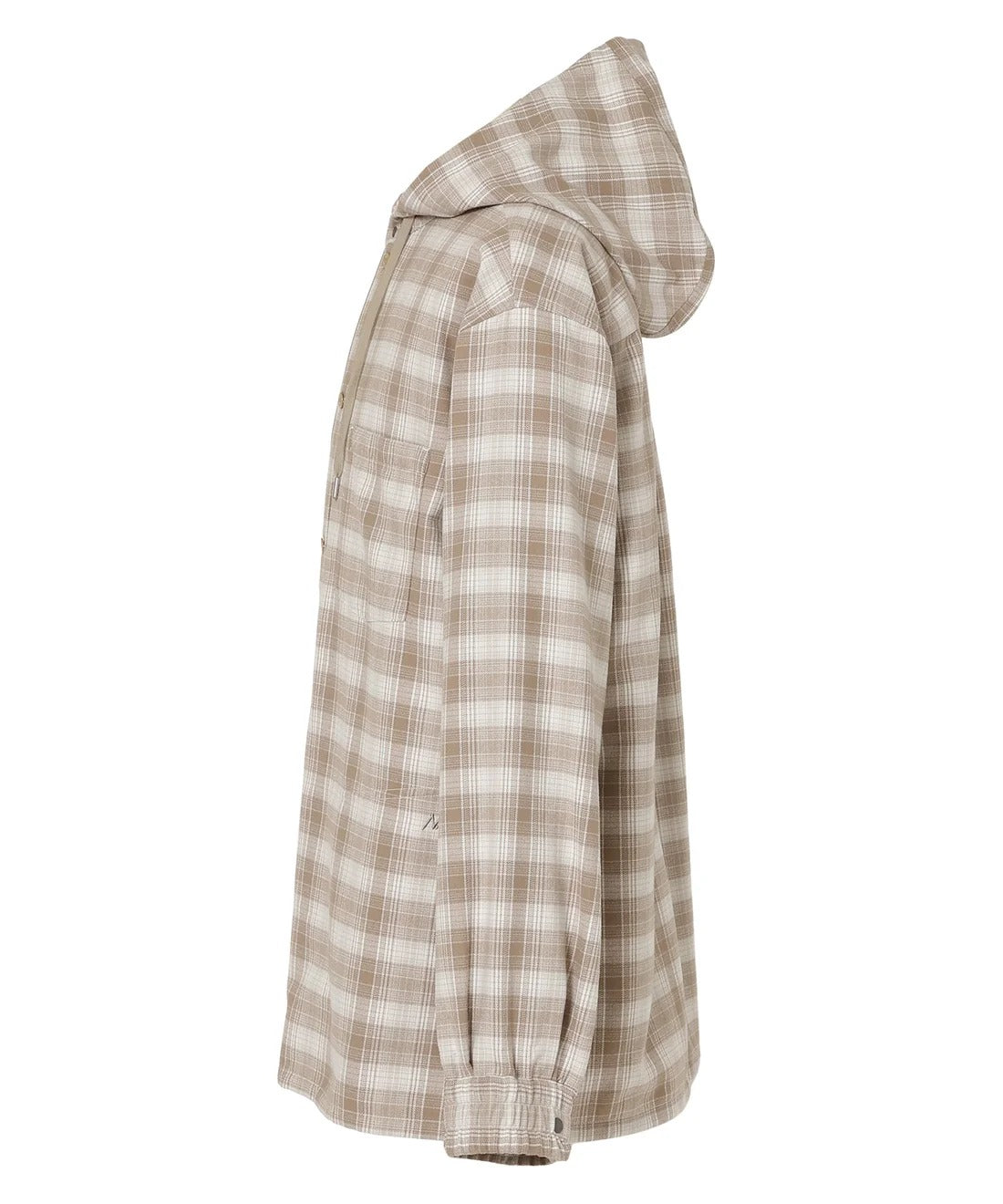 NANGA / GRID TARTAN FIELD HOOD SHIRT 格紋機能連帽野外襯衫