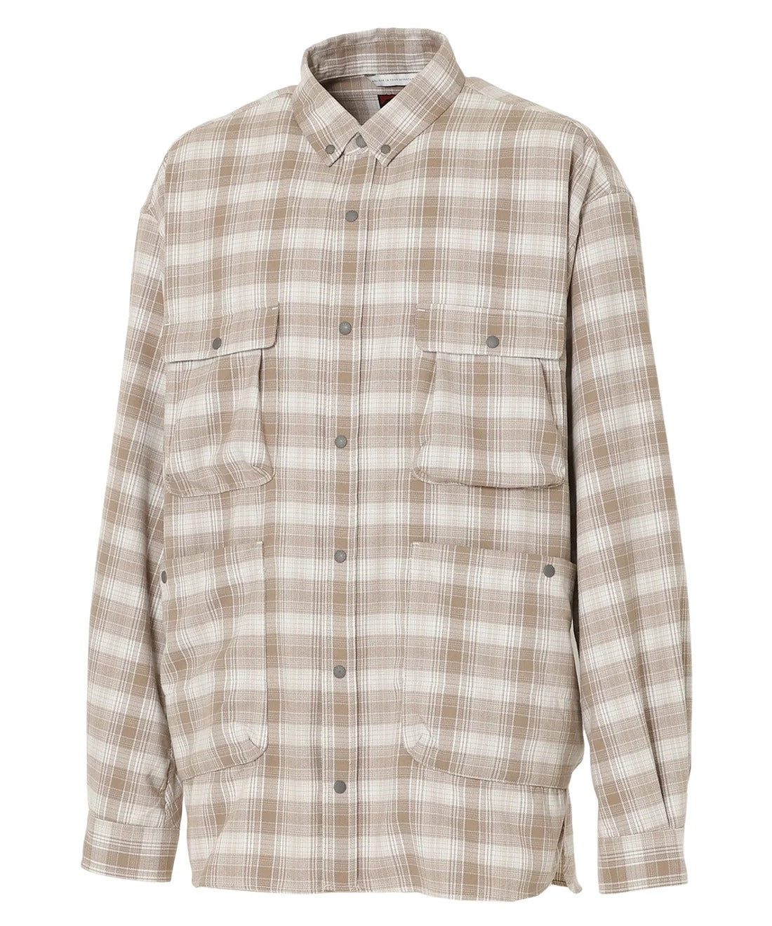 NANGA / GRID TARTAN CAMP SHIRT 格紋機能露營襯衫