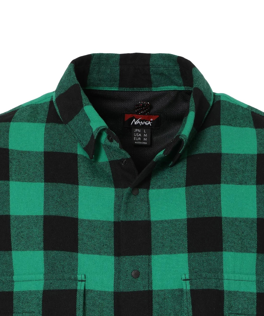 NANGA / BUFFALO CHECK W PK SHIRT 水牛格紋雙口袋工裝襯衫