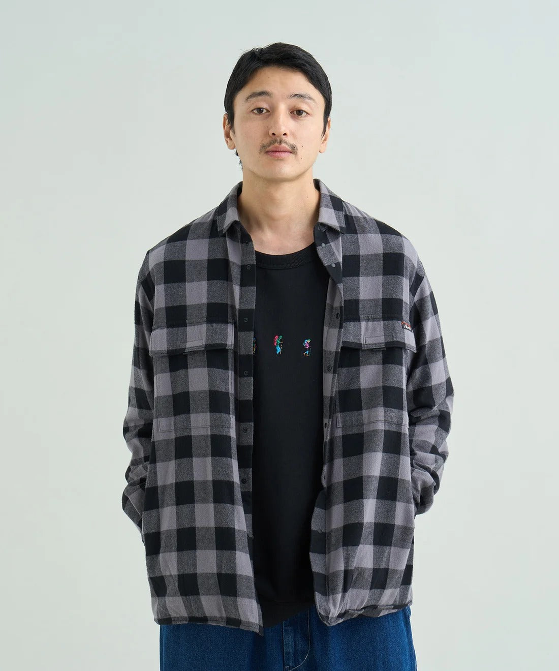 NANGA / BUFFALO CHECK W PK SHIRT 水牛格紋雙口袋工裝襯衫