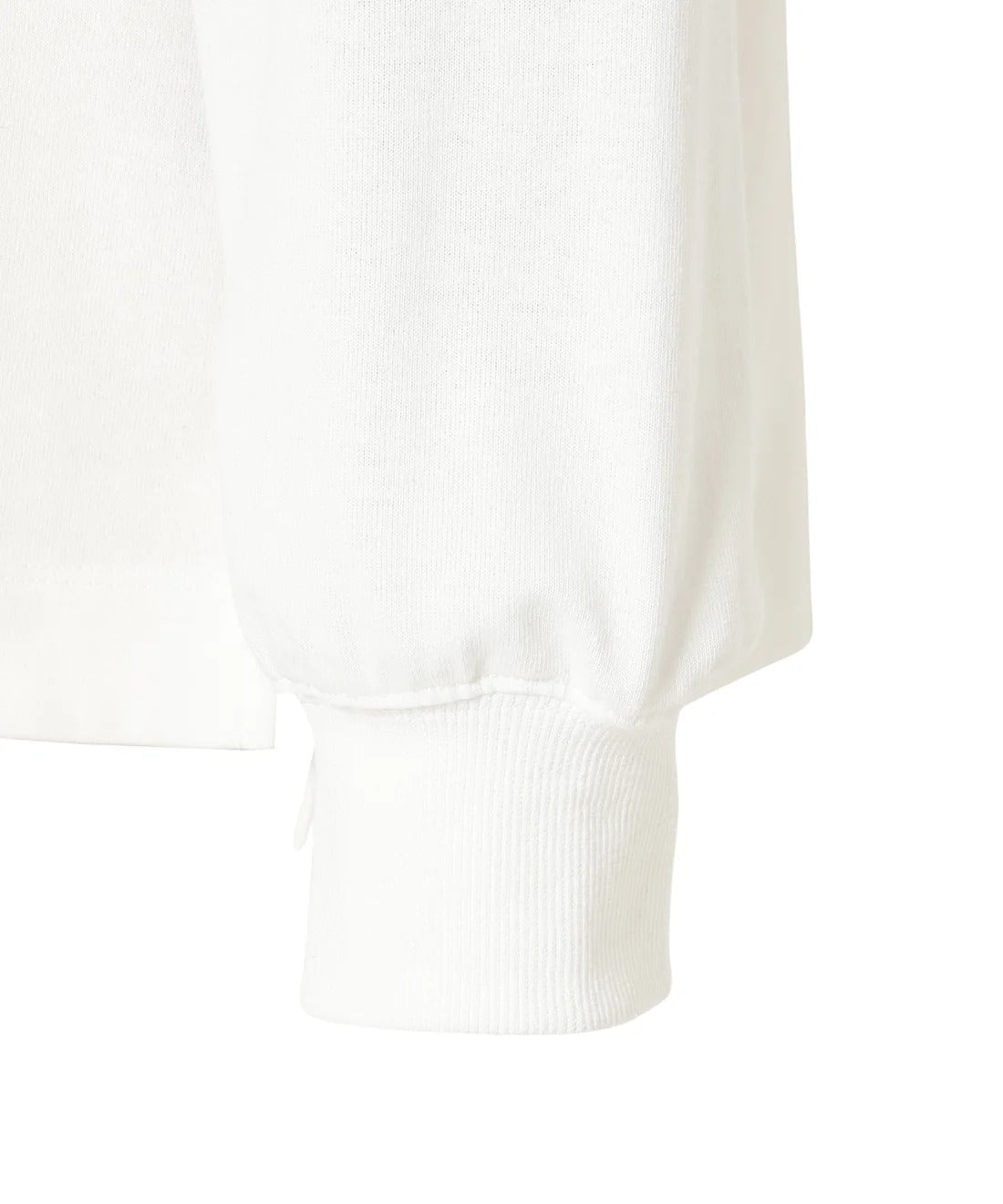 NANGA / ECO HYBRID MESSAGE L/S TEE 再生棉刺繡標語長袖T恤