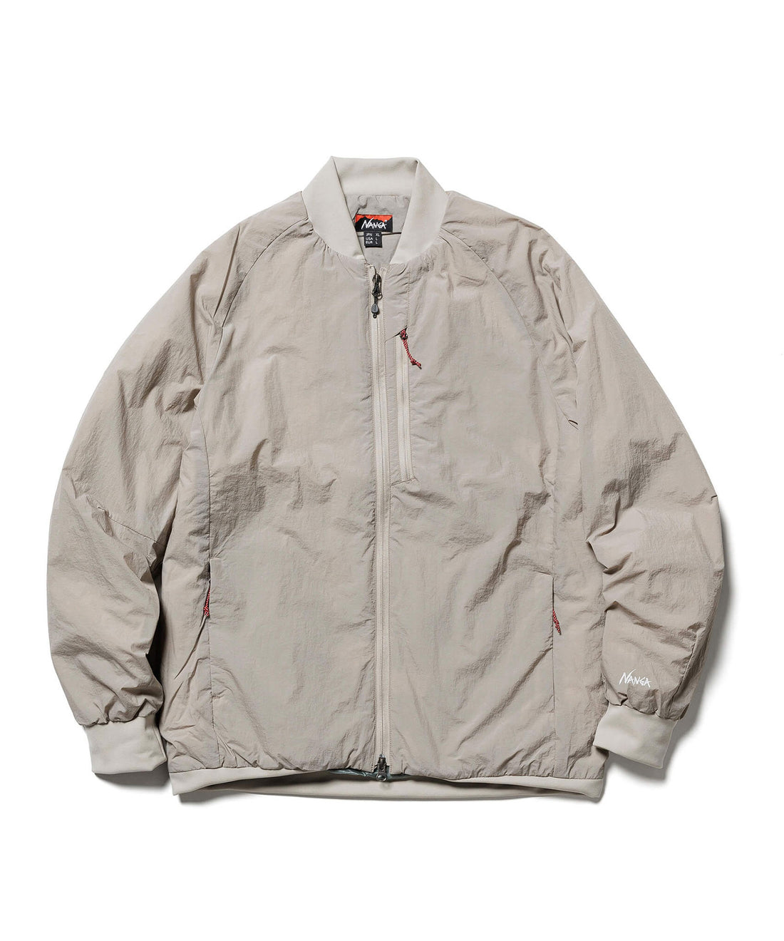 NANGA SOFT DOWN VARSITY BLOUSON(UNISEX) / 輕量軟羽絨 棒球外套