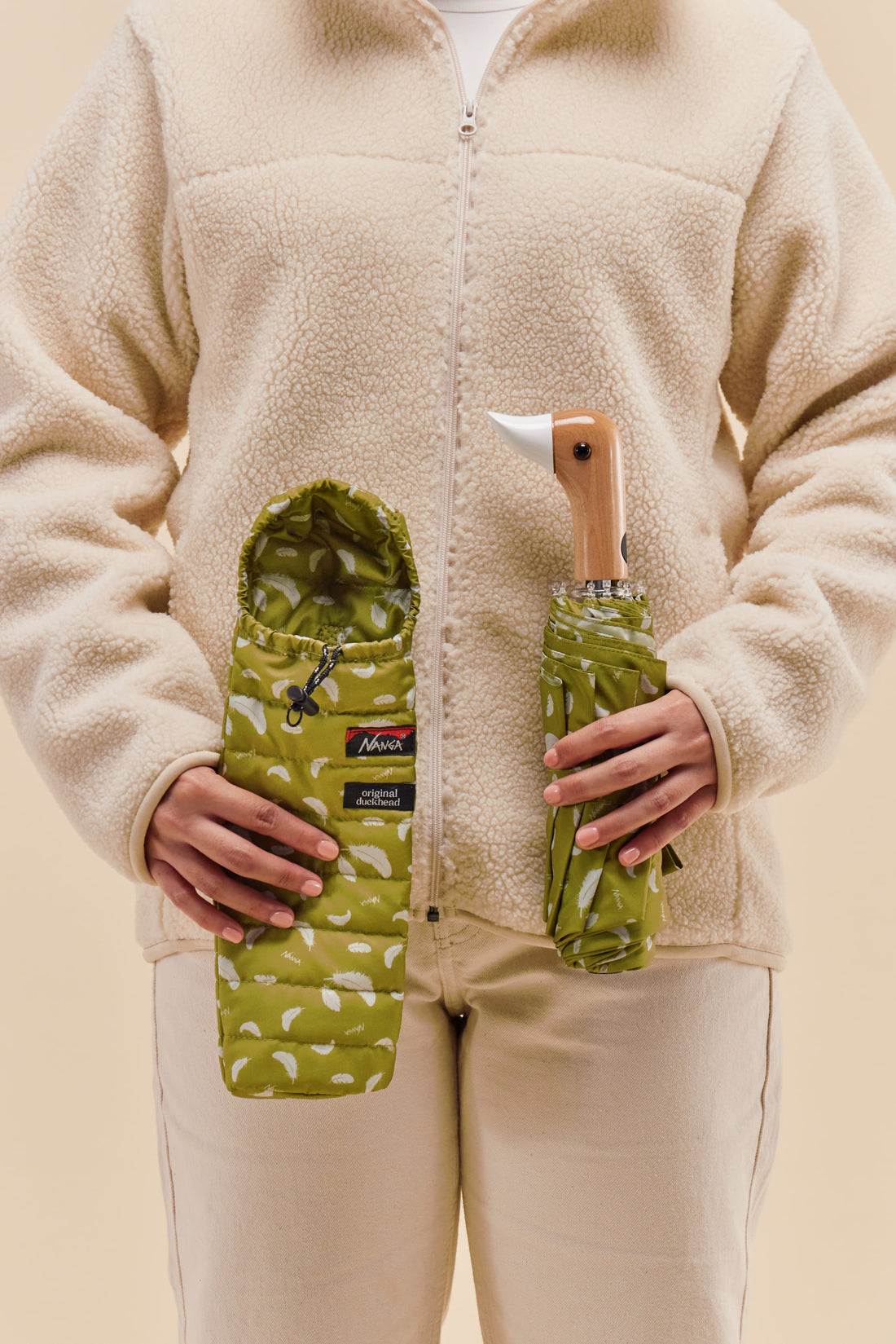 NANGA×SLEEP-FRIENDLY COMPACT DUCK UMBRELLA / 可攜式鴨頭造型傘