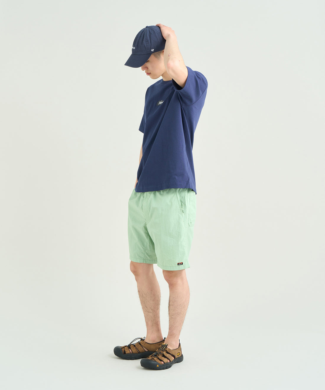 NANGA ECO HYBRID MT LOGO TEE / 山形標誌短袖T恤