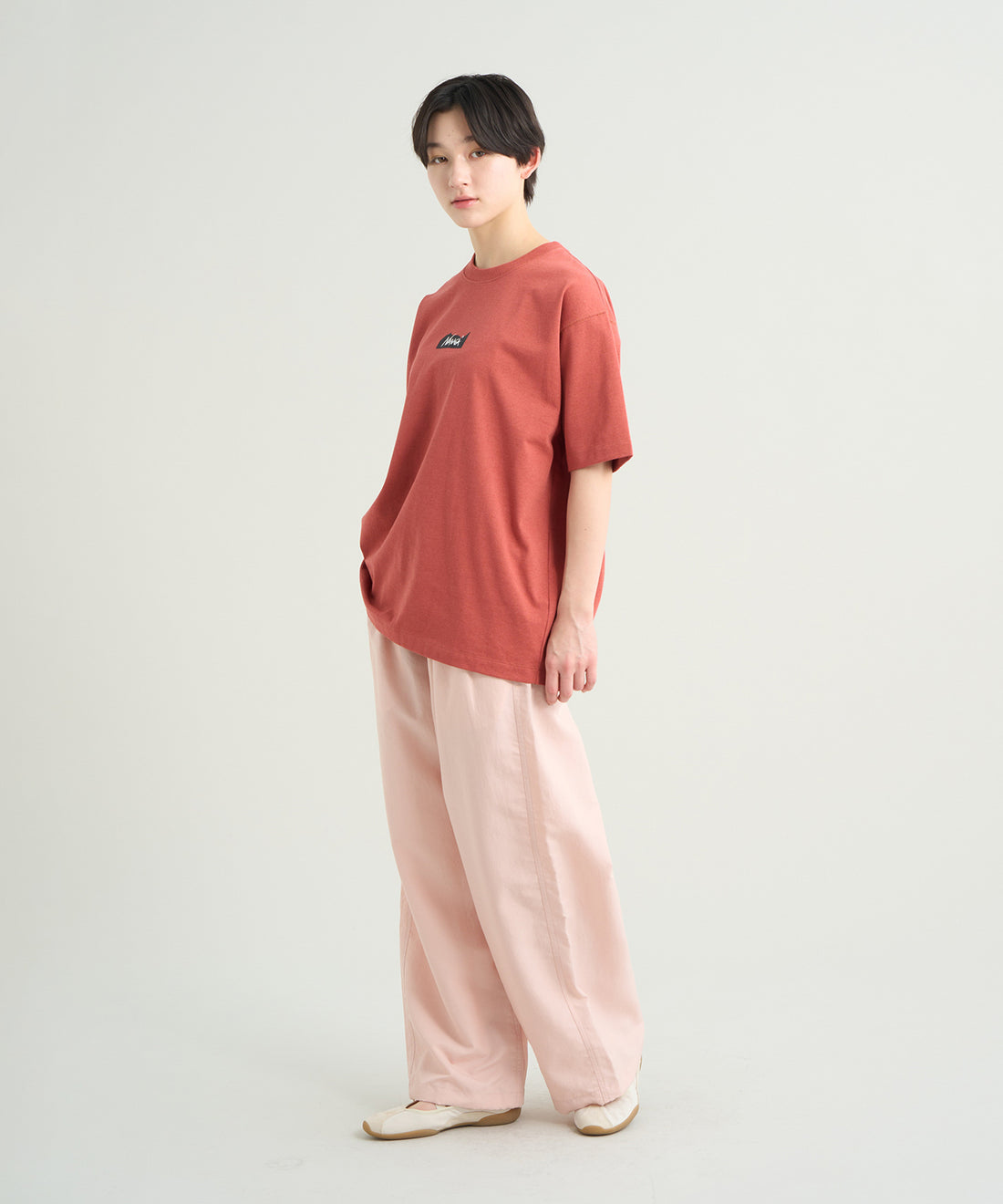 NANGA ECO HYBRID MT LOGO TEE / 山形標誌短袖T恤
