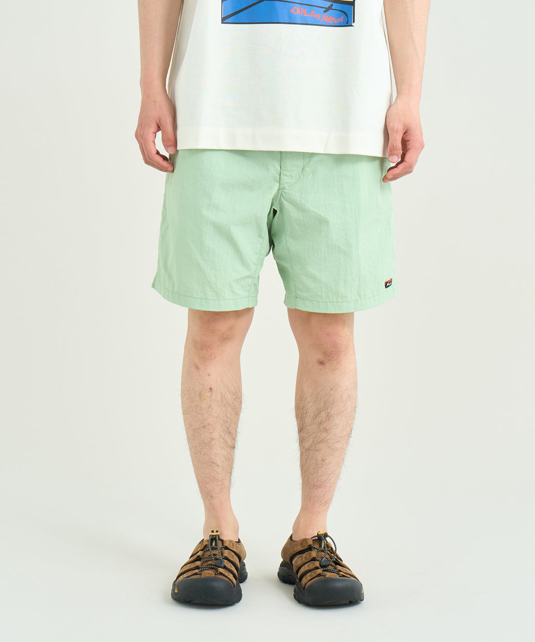 NANGA / NYLON TUSSER EASY SHORTS 輕量撥水尼龍機能短褲