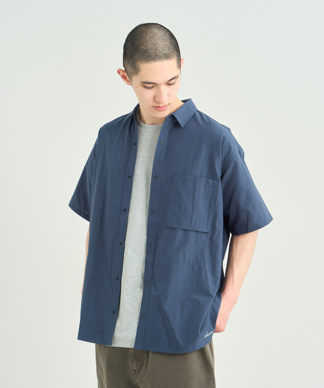 NANGA DotAir® COMFY S/S SHIRT / 高機能透氣 DotAir® 短袖襯衫