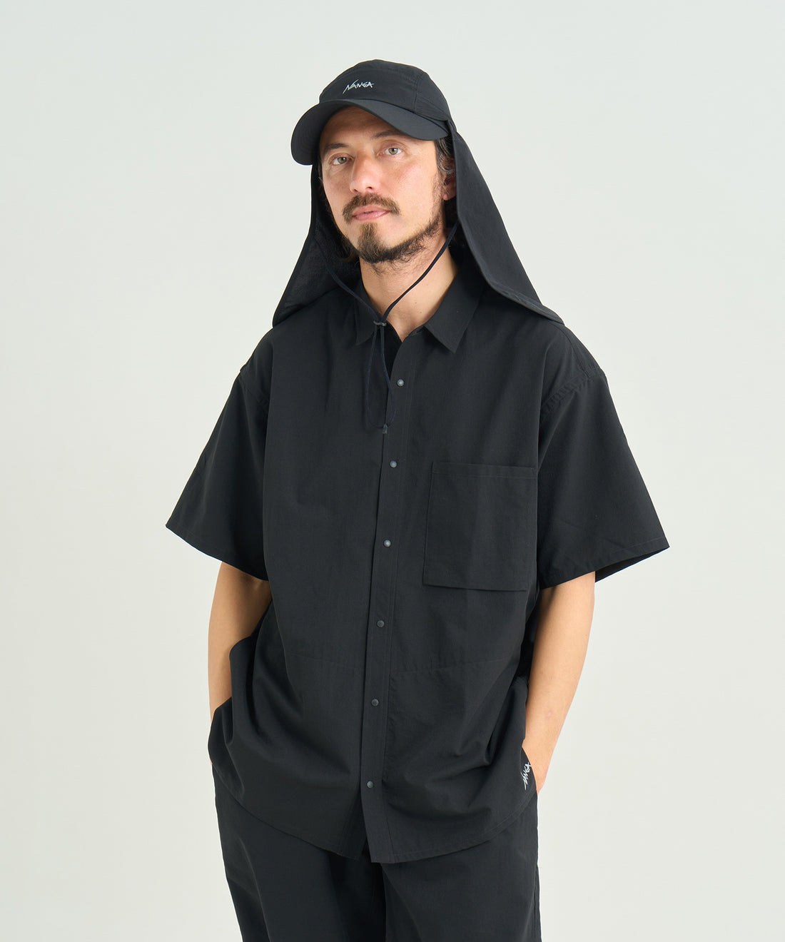 NANGA DotAir® COMFY S/S SHIRT / 高機能透氣 DotAir® 短袖襯衫