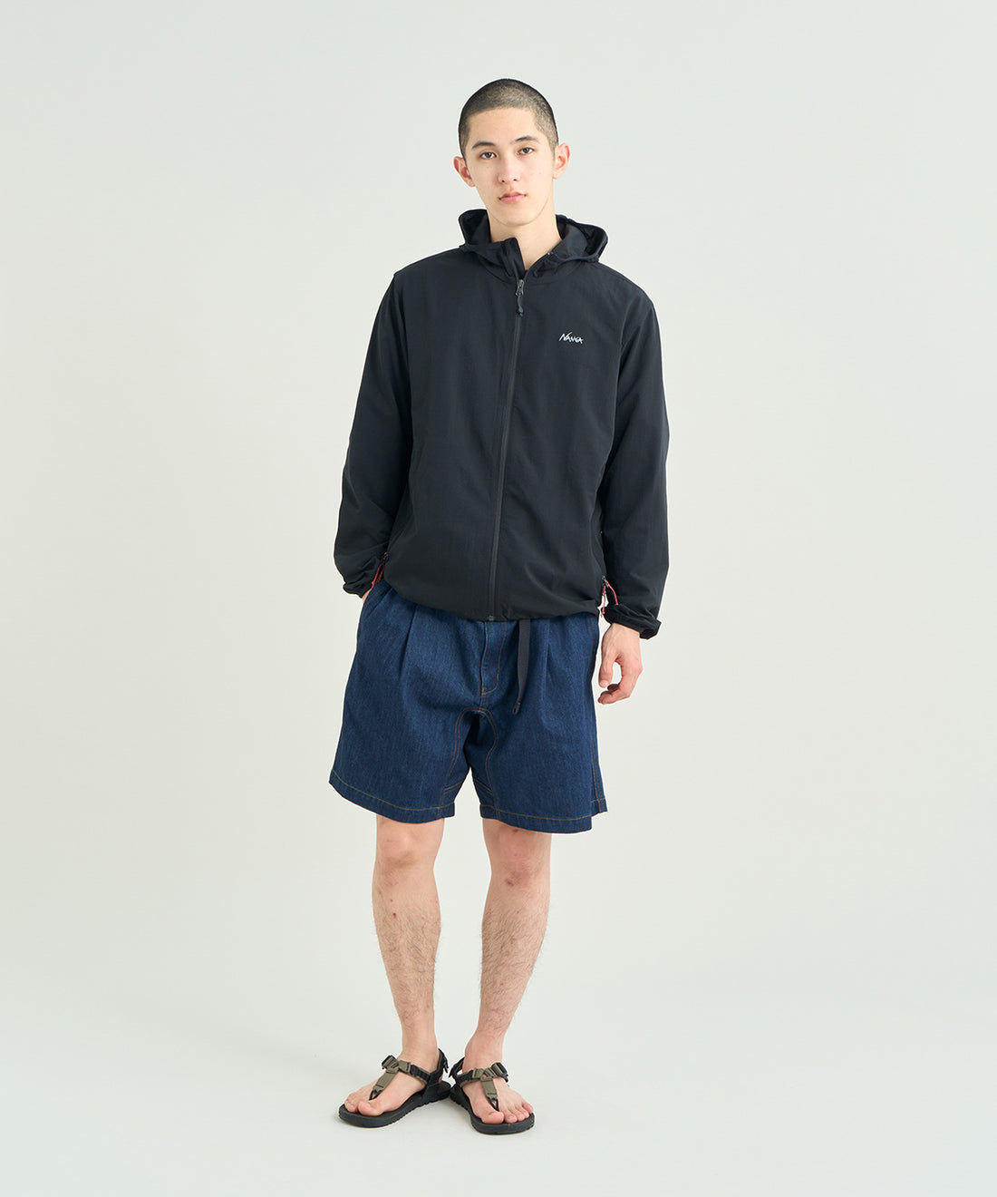 NANGA DotAir® COMFY ZIP PARKA / 透氣輕量 DotAir® 機能拉鍊連帽外套