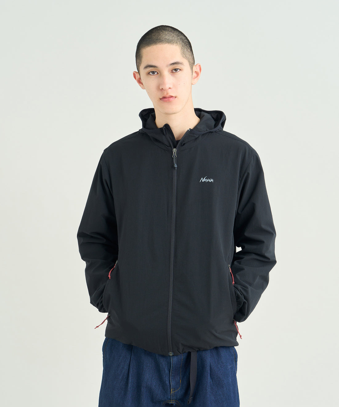 NANGA DotAir® COMFY ZIP PARKA / 透氣輕量 DotAir® 機能拉鍊連帽外套