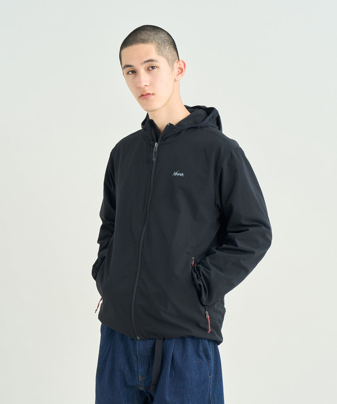 NANGA DotAir® COMFY ZIP PARKA / 透氣輕量 DotAir® 機能拉鍊連帽外套