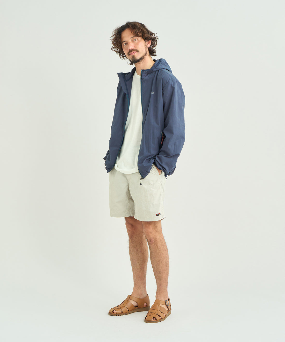 NANGA DotAir® COMFY ZIP PARKA / 透氣輕量 DotAir® 機能拉鍊連帽外套