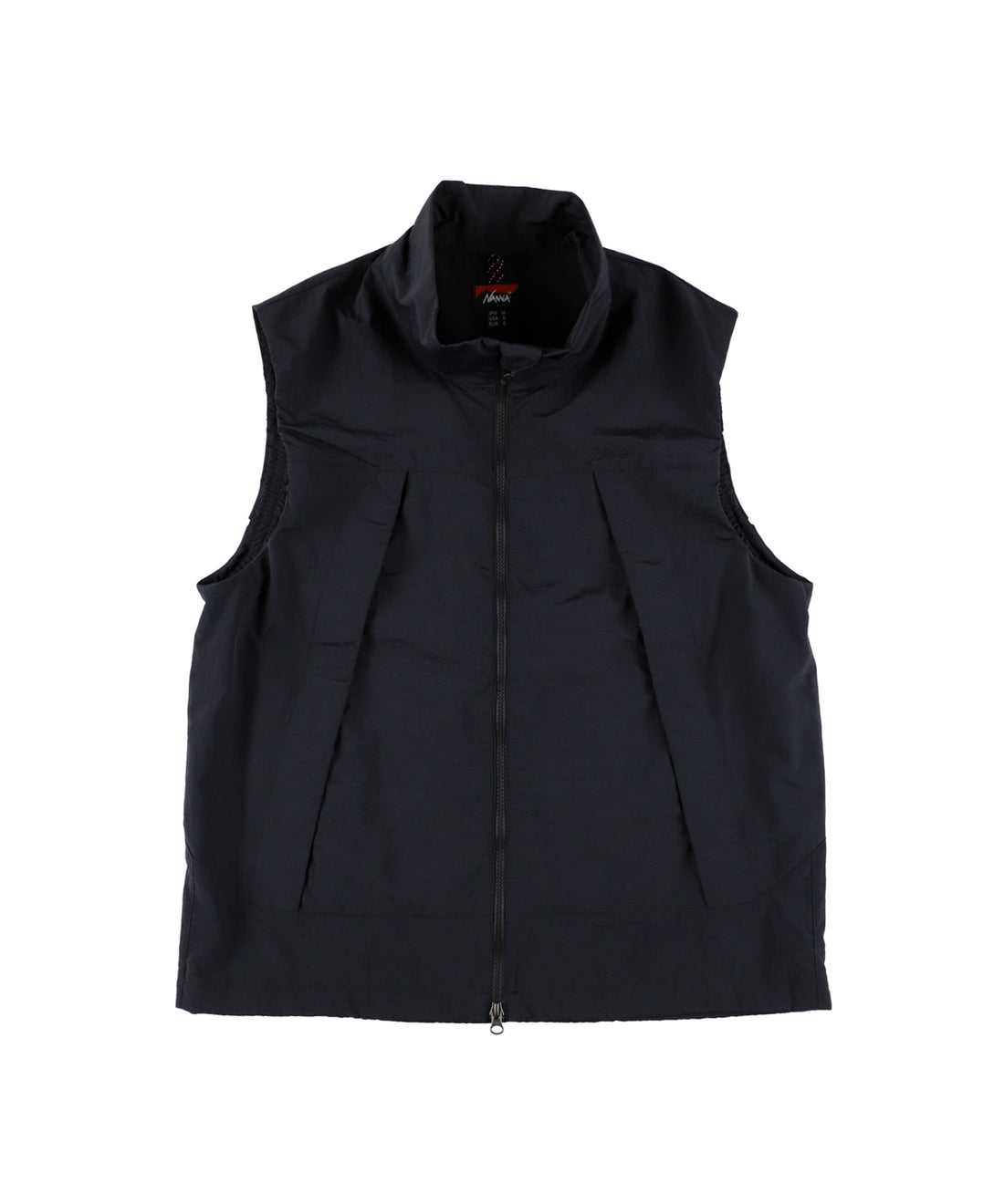 NANGA NYLON TUSSER TRACK VEST / 輕量防風 戶外機能背心