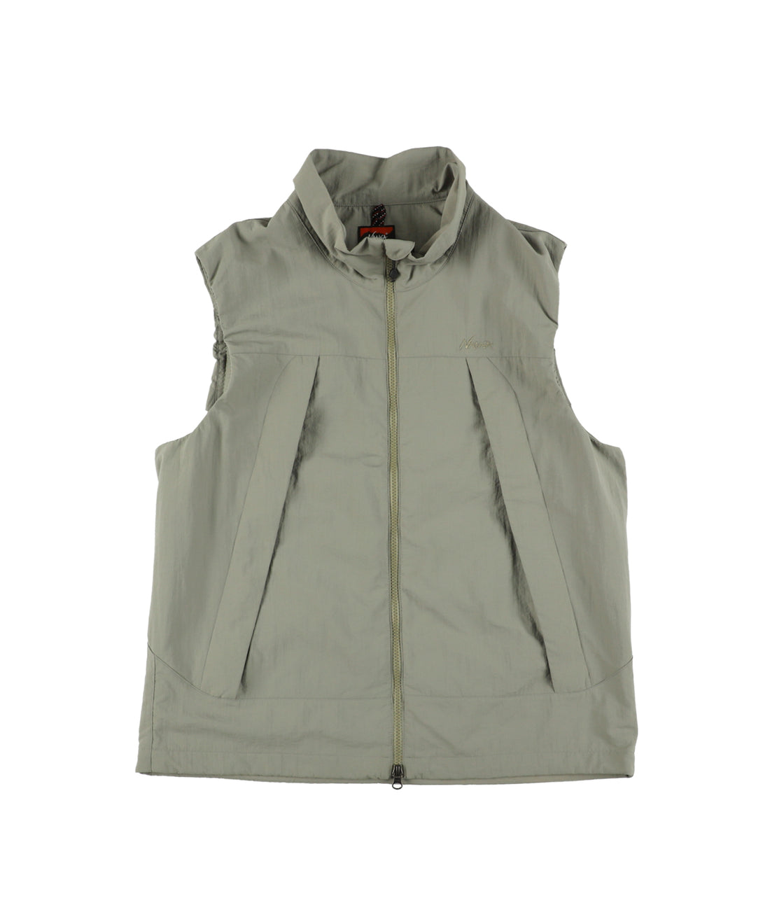 NANGA NYLON TUSSER TRACK VEST / 輕量防風 戶外機能背心