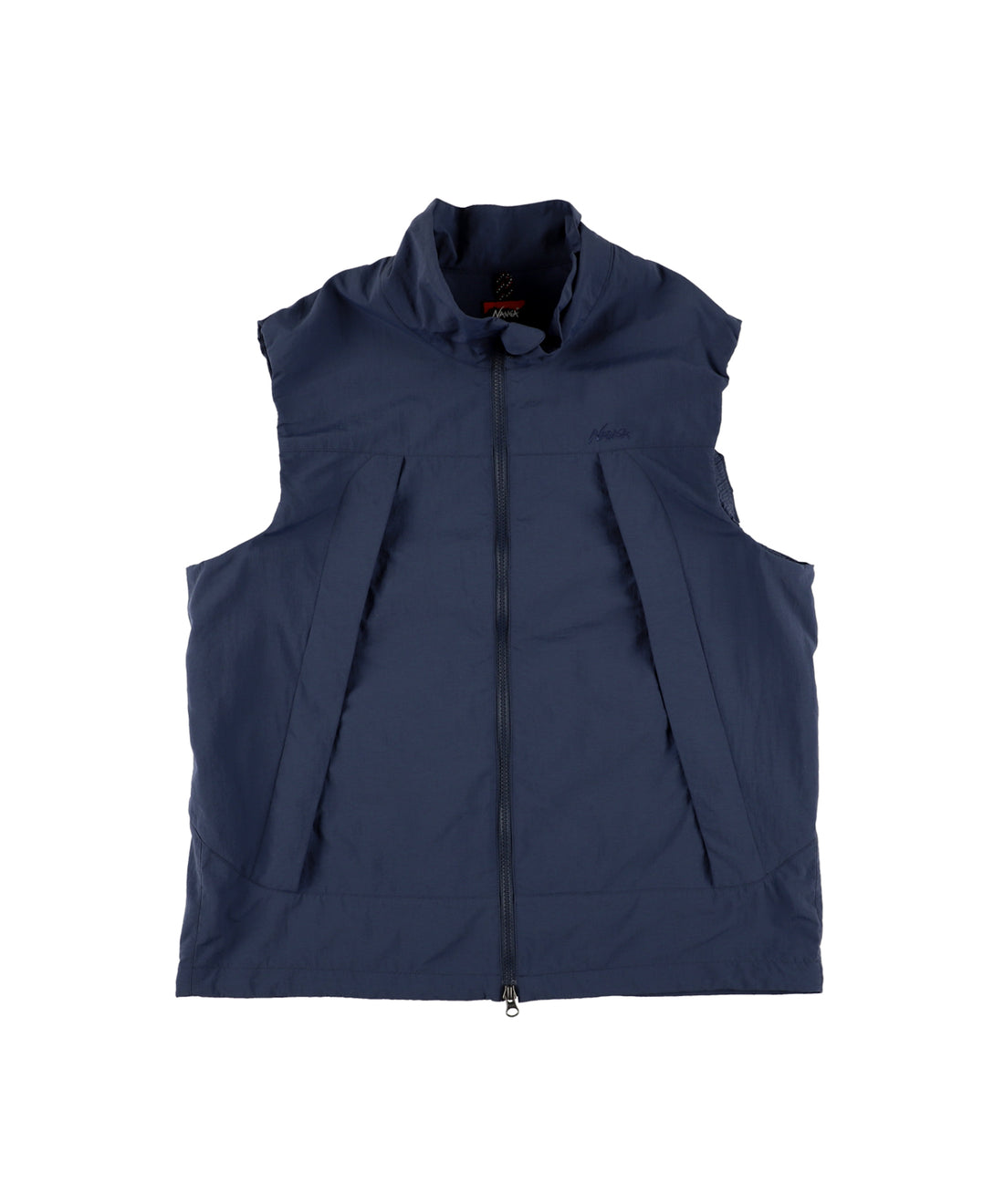 NANGA NYLON TUSSER TRACK VEST / 輕量防風 戶外機能背心