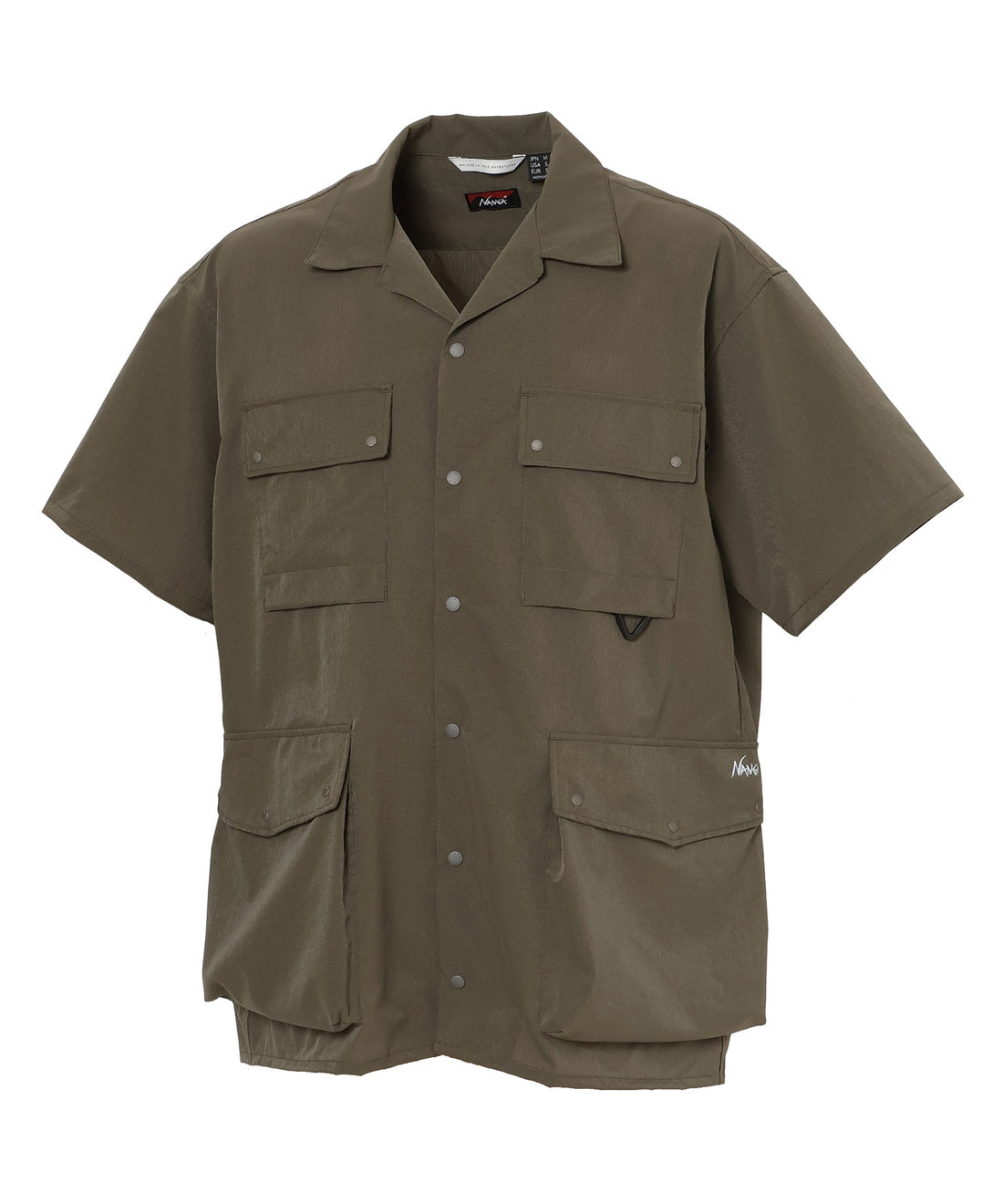 NANGA DotAir® UTILITY PK SHORT SLEEVE SHIRT / 日本直営店限定 DotAir® 機能透氣 Utility 口袋短袖襯衫
