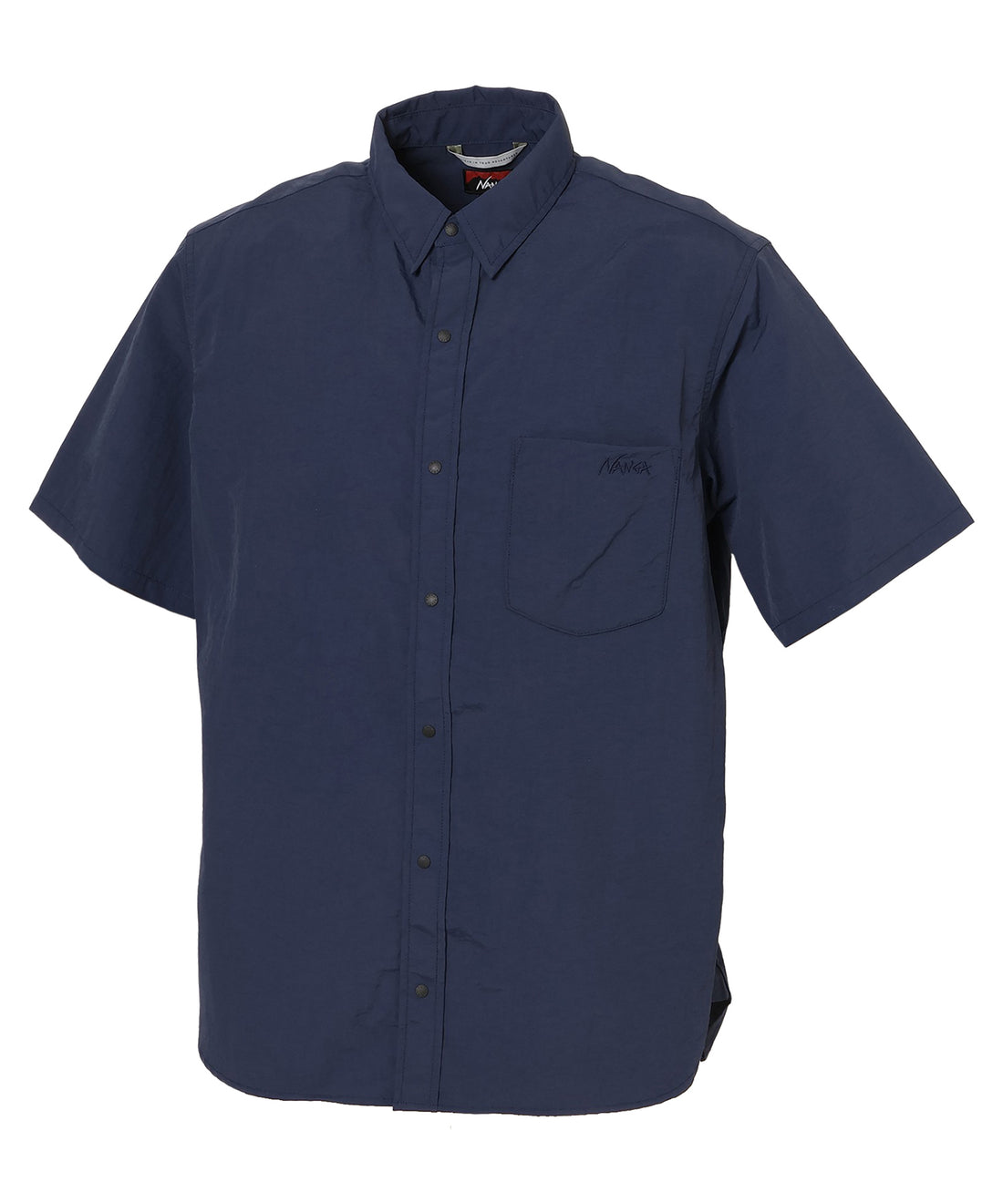 NANGA NYLON TUSSER S/S DAILY SHIRT / 日本直営店限定 輕量尼龍塔絲隆開領短袖襯衫