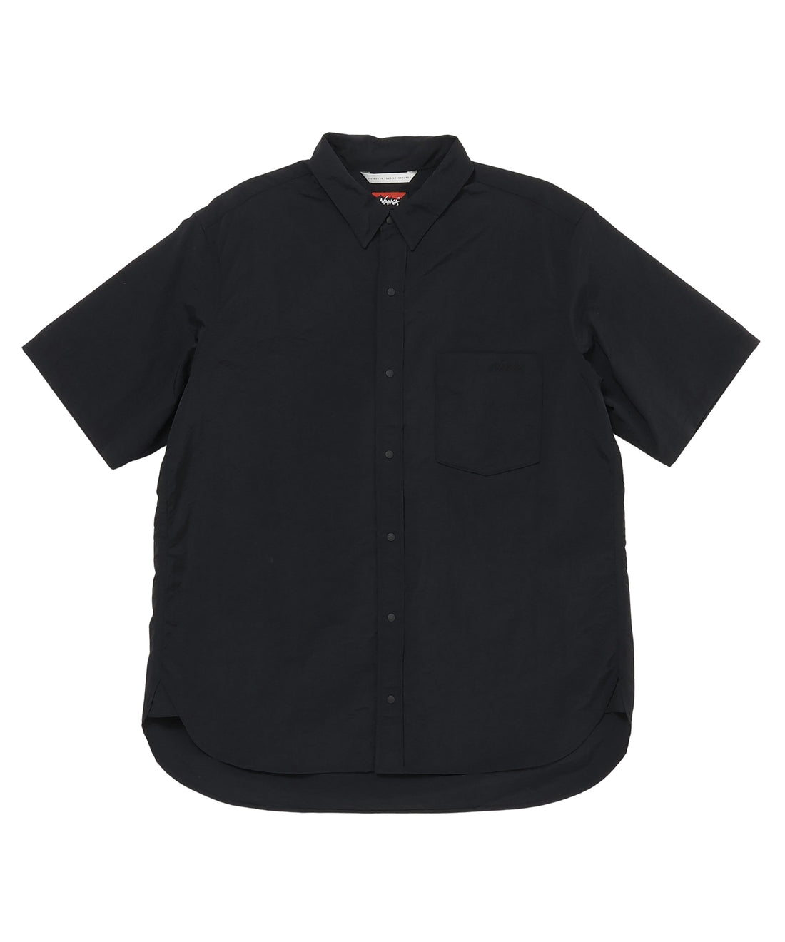 NANGA NYLON TUSSER S/S DAILY SHIRT / 日本直営店限定 輕量尼龍塔絲隆開領短袖襯衫