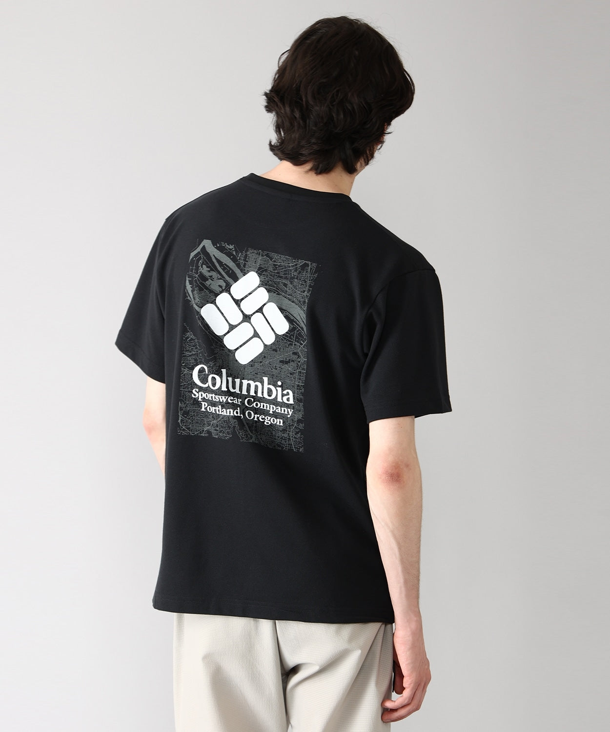 COLUMBIA BLACK LABEL Pipers Pines™ Graphic S/S Tee / 涼感 地圖圖騰 短袖T恤