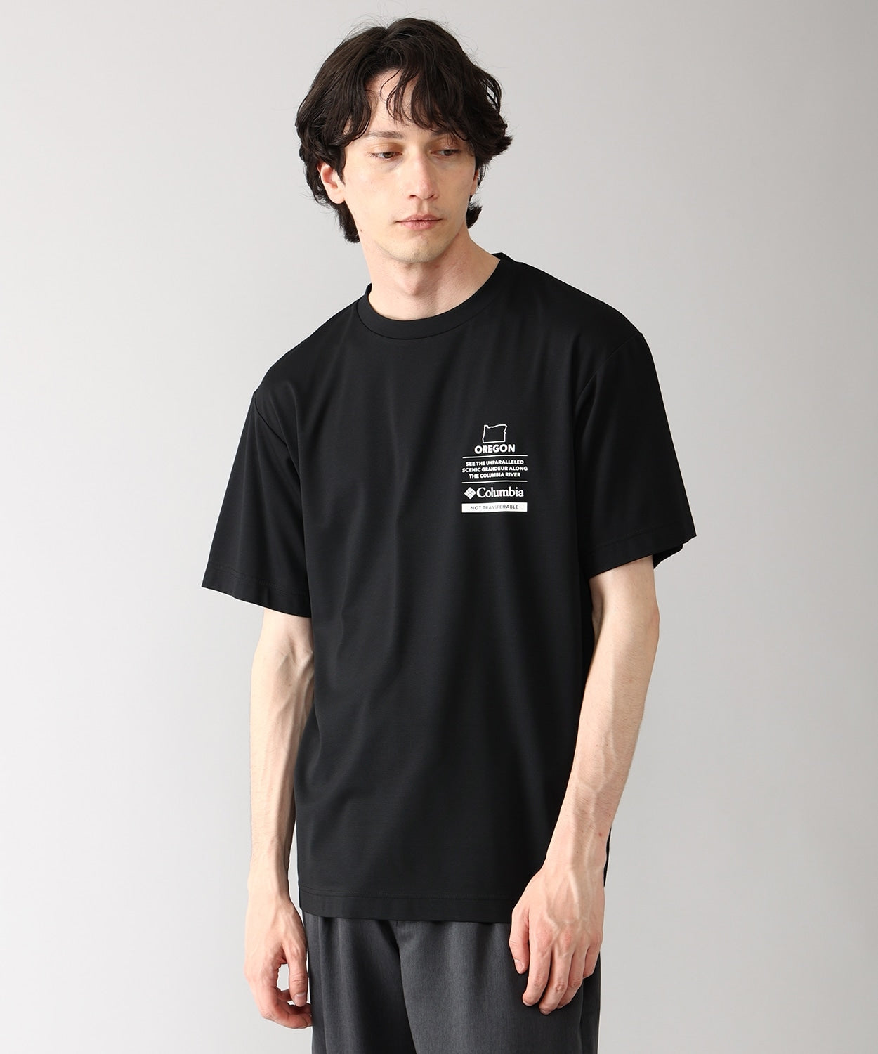 COLUMBIA BLACK LABEL Dry Well Stream™ Graphic S/S Tee / 票章復古短袖T恤