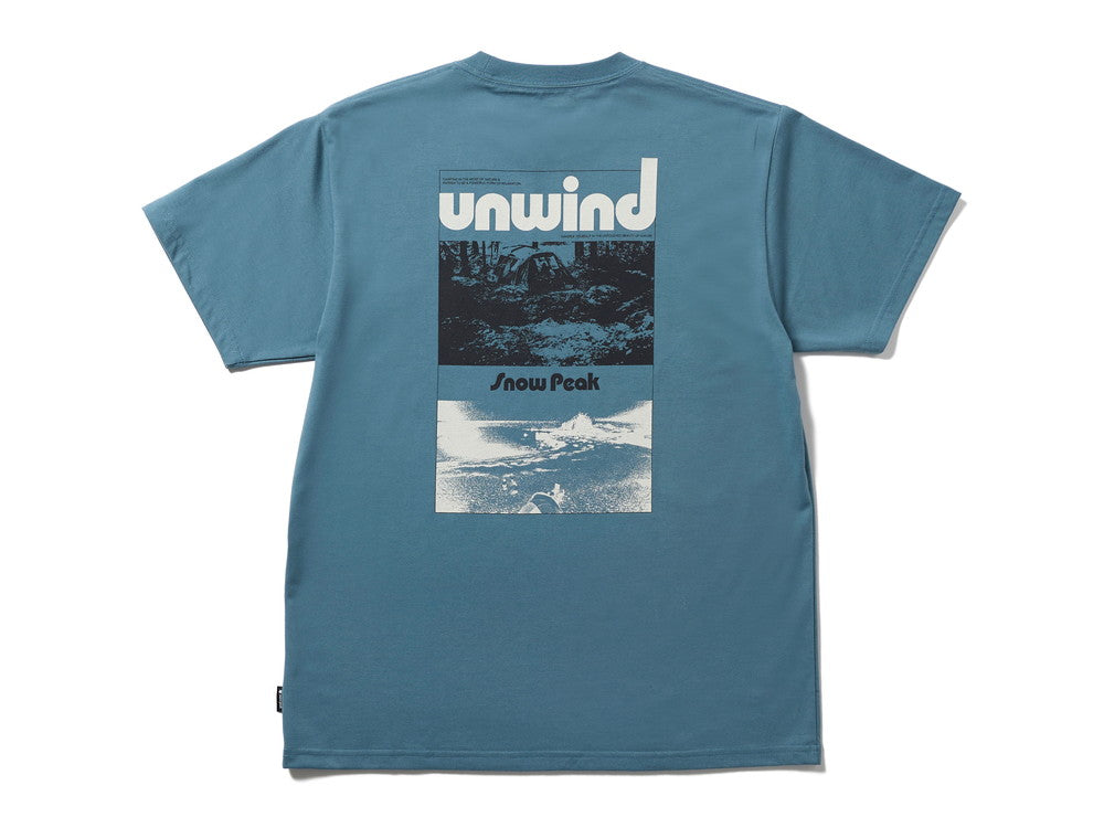 SNOW PEAK Unwind / 圖像印刷 短袖T恤
