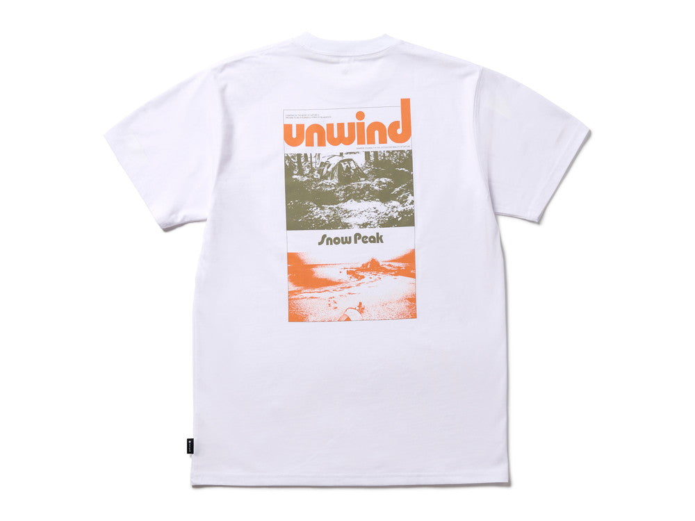 SNOW PEAK Unwind / 圖像印刷 短袖T恤