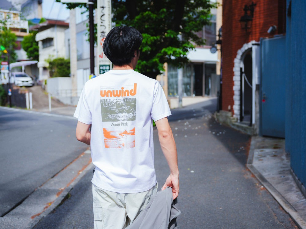 SNOW PEAK Unwind / 圖像印刷 短袖T恤