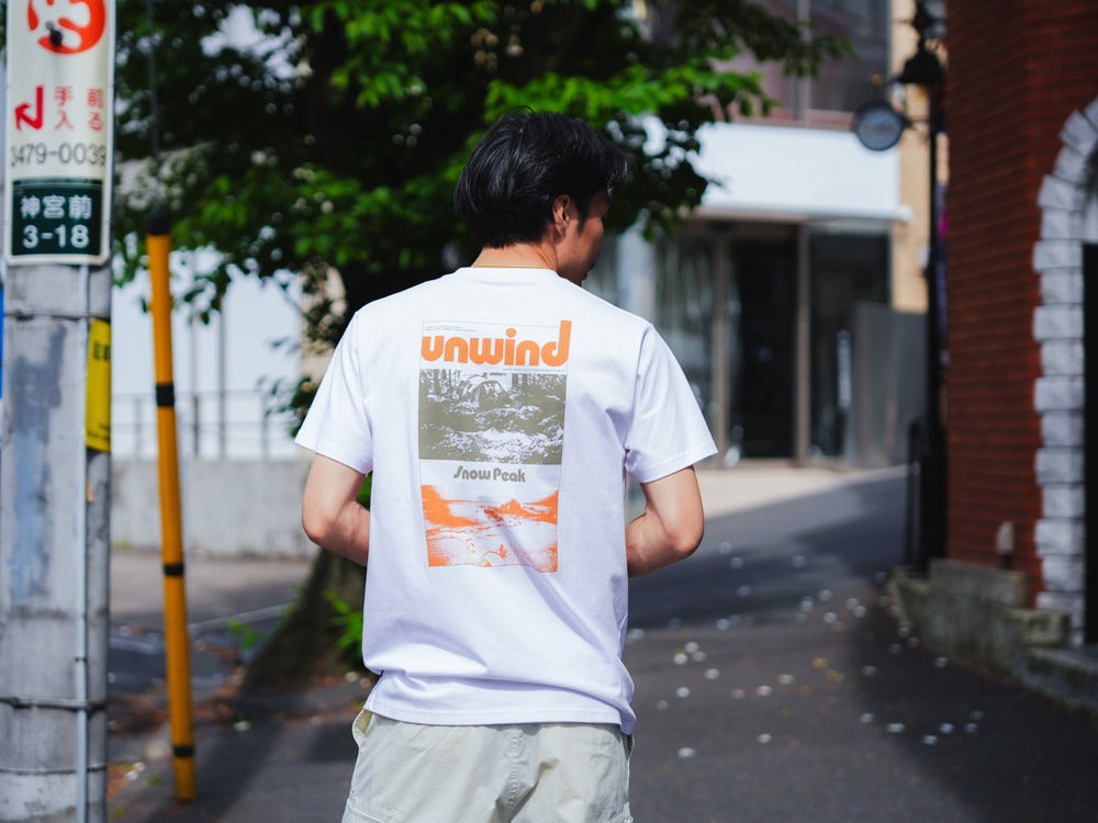 SNOW PEAK Unwind / 圖像印刷 短袖T恤