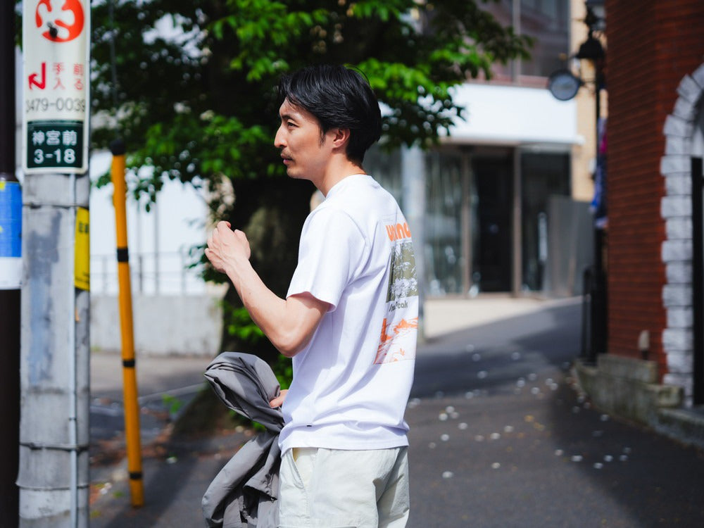 SNOW PEAK Unwind / 圖像印刷 短袖T恤