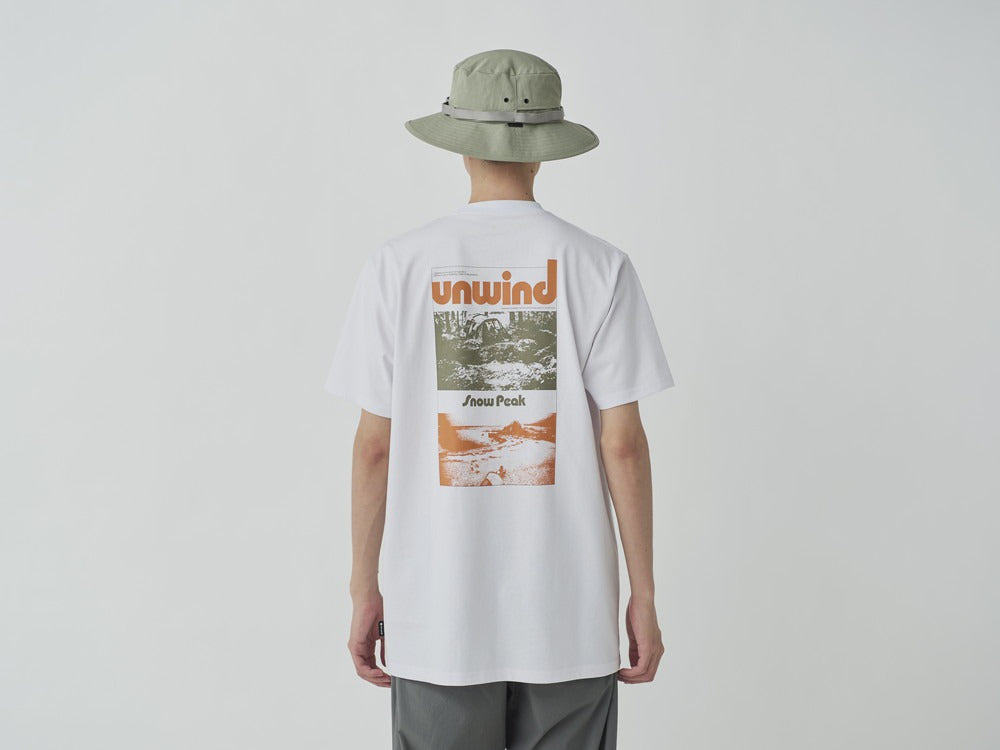 SNOW PEAK Unwind / 圖像印刷 短袖T恤