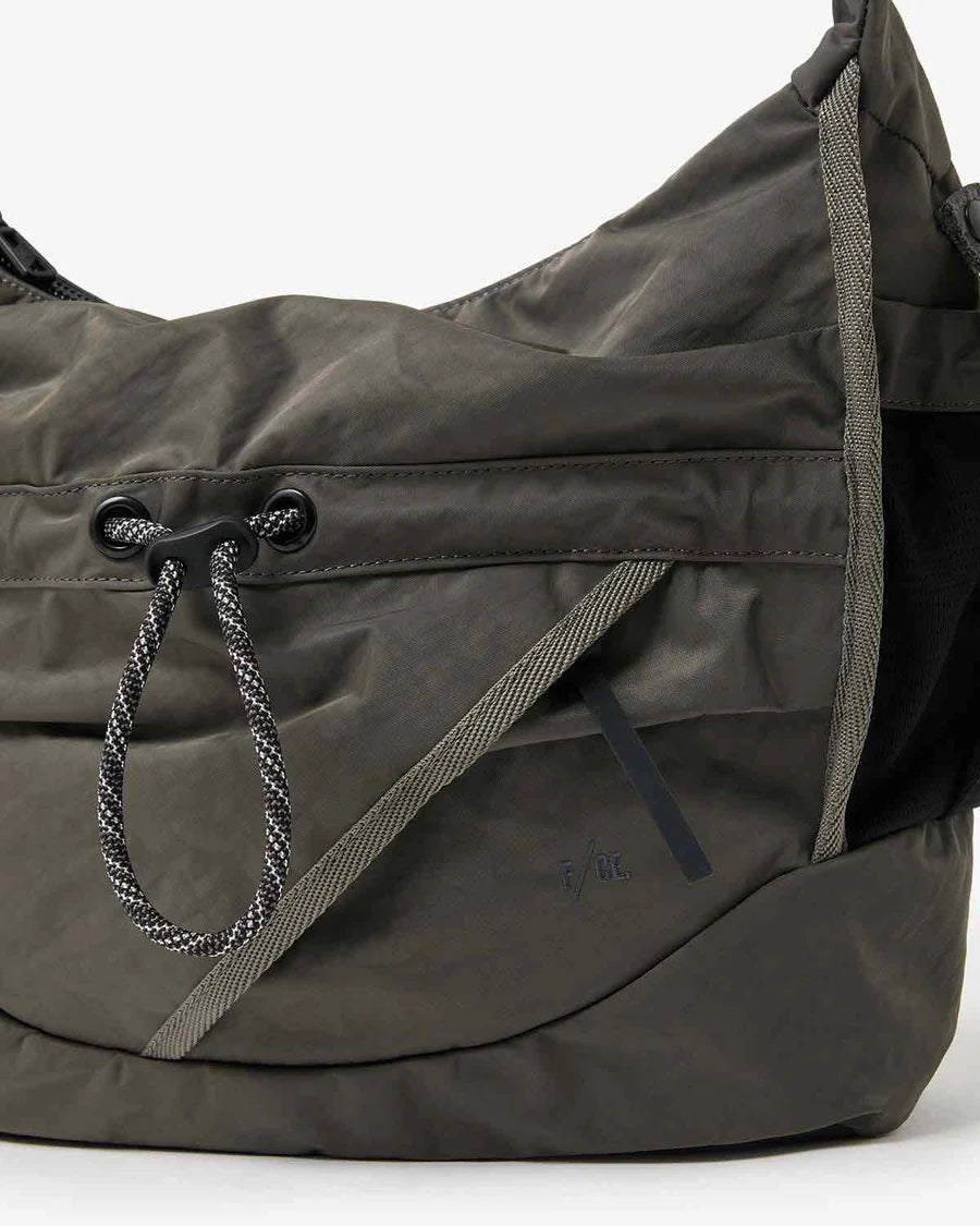 F/CE. TEXTURED TWILL 2WAY SHOULDER TOTE / 雙用機能側背托特包