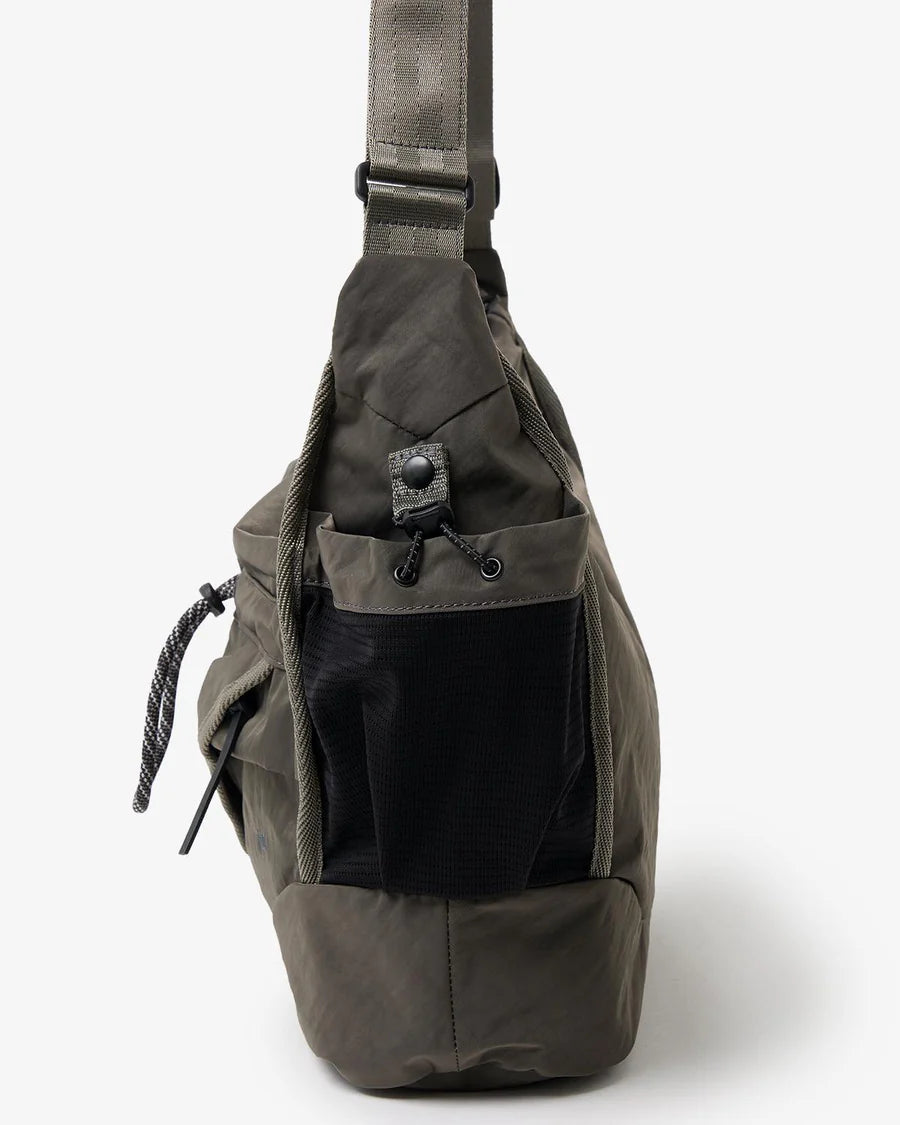 F/CE. TEXTURED TWILL 2WAY SHOULDER TOTE / 雙用機能側背托特包