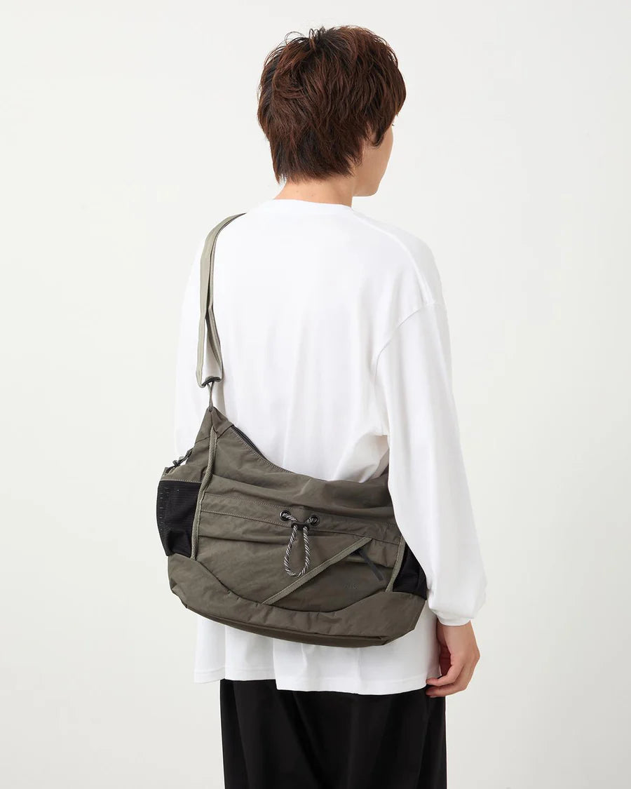 F/CE. TEXTURED TWILL 2WAY SHOULDER TOTE / 雙用機能側背托特包
