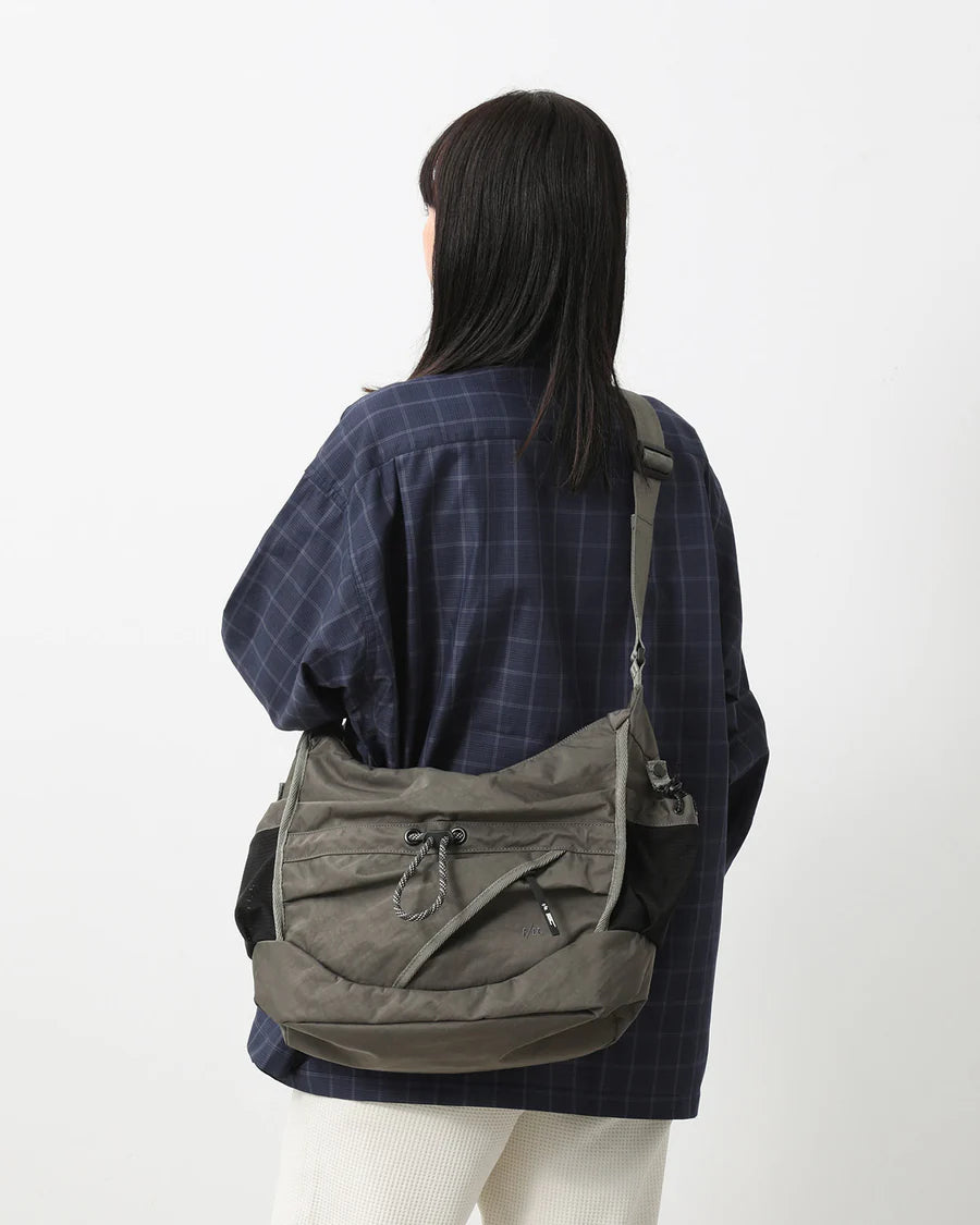 F/CE. TEXTURED TWILL 2WAY SHOULDER TOTE / 雙用機能側背托特包