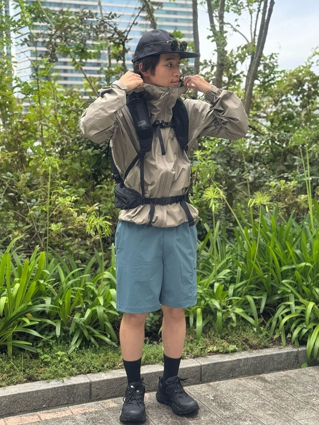 THE NORTH FACE JAPAN NB42501 / 機能彈性尼龍防潑水短褲