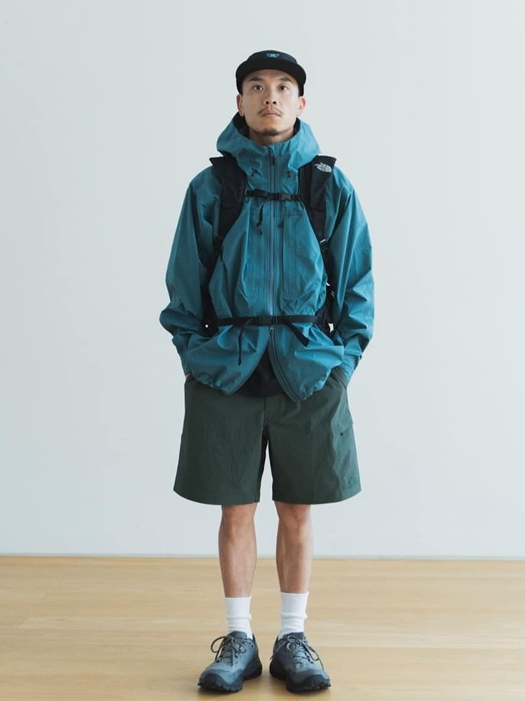 THE NORTH FACE JAPAN NB42501 / 機能彈性尼龍防潑水短褲