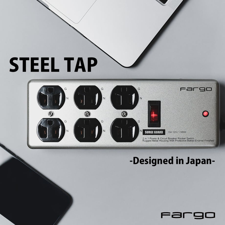 FARGO STEEL TAP AC 6口 / 延長線