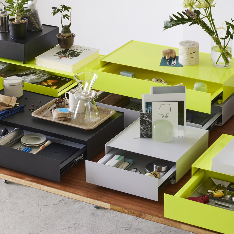 來自日本KaKuKo / 極簡收納抽屜(正方形)