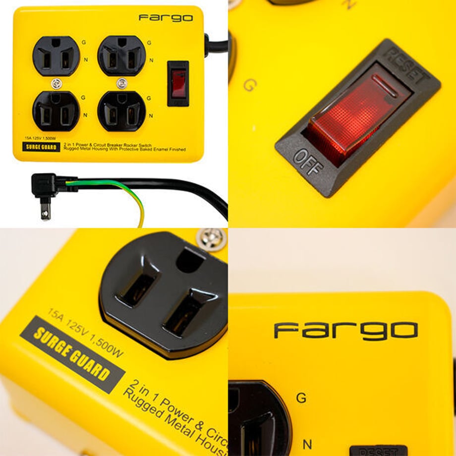 FARGO STEEL TAP AC 4口 / 延長線