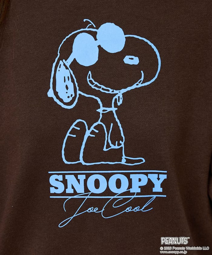 PEANUTS / Snoopy印花刷毛 圓領衫(日本聯名限定)