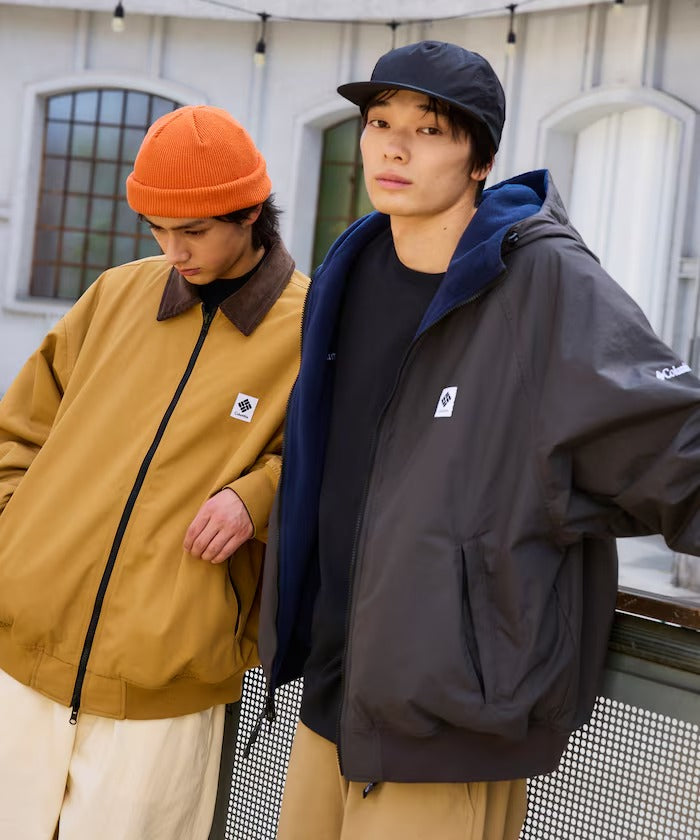 Columbia × FREAK'S STORE/日本聯名限定 雙面穿刷毛連帽外套